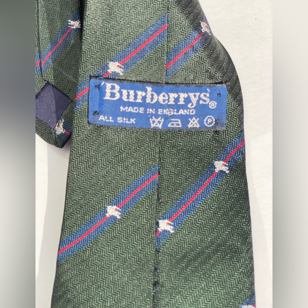 Mens Burberry’s Vintage Prorsum Silk Tie👔PRISTINE Condition🔥Gucci Colors🔥RARE - Picture 12 of 12